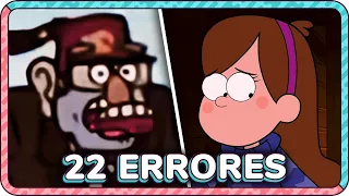 22 ERRORES ABSURDOS en GRAVITY FALLS | Parte 2