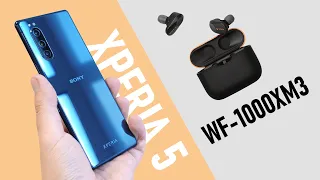 Sony Xperia 5 и лучшие TWS-наушники от Sony / ОБЗОР Sony WF-1000XM3 и Sony WH-1000XM3