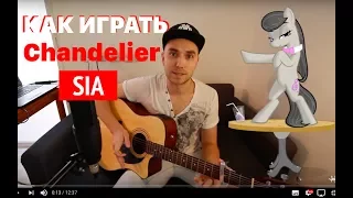 Sia - Chandelier |Как играть. Аккорды| Bunny Roy Project
