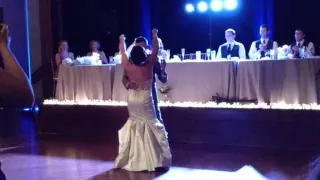 Maria & Dwight's First Dance as Hubby & Wifey to Electric Love!