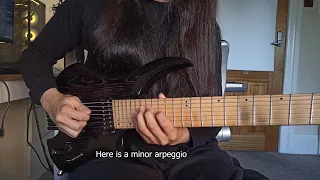 This is what 2000 hours practicing arpeggios looks like