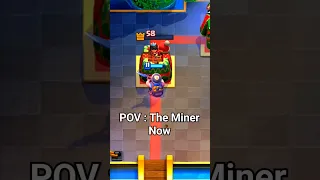 Why does my Miner heal the tower #clashroyale #supercell #shorts #clashroyalememes #viral #memes