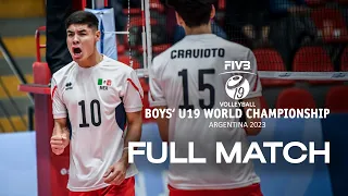 MEX🇲🇽 vs. CHI🇨🇱 - Full Match | Boys' U19 World Championship | Pool D