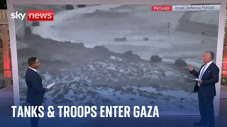 Israel-Hamas War: Israeli tanks & troops briefly enter Gaza