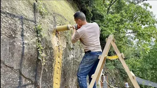 ..A Man Digs a Hole in a Mountain and Turns it Into an Amazing Apartment
