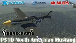 Skunkcrafts P51D North American Mustang for X-plane 11 (4K Video Version)