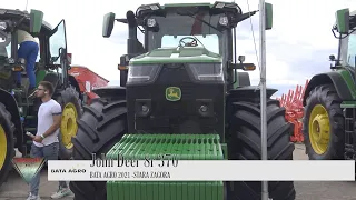 2021 John Deere 8R 370 Premium Tractor Interior Exterior Walkaround BATA AGRO 2021