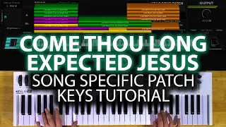 Come Thou Long Expected Jesus MainStage patch keyboard tutorial- Meredith Andrews