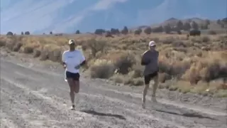 31 mile marathon training run with Josh Cox and Ryan Hall in Mammoth Lakes