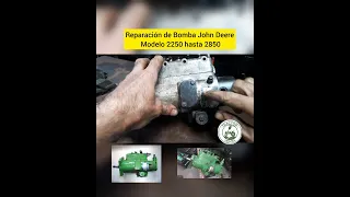 Reparación de Bomba John Deere.