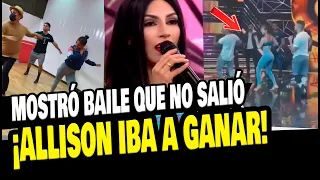 ALLISON PASTOR PUBLICÓ EL BAILE QUE NO SALIÓ EN VIVO TRAS RENUNCIAR AL PROGRAMA