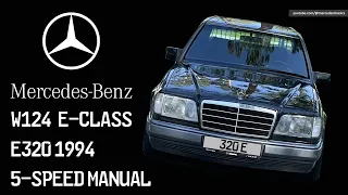 Mercedes Benz E320 5 speed manual 1994 (w124) #w124 #e320 #mercedes