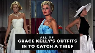 All of GRACE KELLY'S Outfits in TO CATCH A THIEF (1955)
