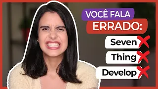 Palavras COMUNS DO INGLÊS que você PRONUNCIA ERRADO