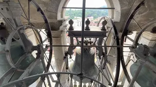 Le campane della Basilica di S.Vittore in Varese (VA) - Nuovo concerto solenne dalla cella -