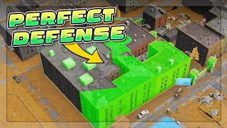 Building A DEFENSIVE FORT Against ENDLESS Zombies in Infection Free Zone