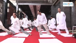 International Yoga Day Celebrations Apollo Hospital Hyderabad - Hybiz.tv