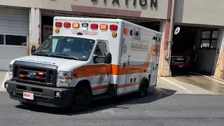 City of Allentown paramedics medic 2 responding