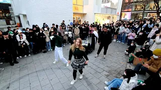 [STREET ARTIST] BLACK MIST. INTERACTIVE HONGDAE BUSKING. 230305.