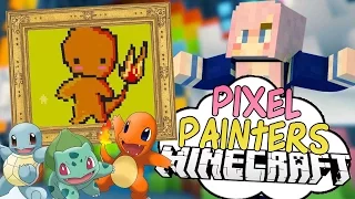 Pokémon Victory | Pixel Painters | Minecraft Art Minigame
