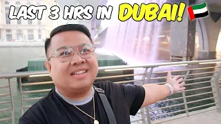 Last 3 hours in Dubai! 🇦🇪 | Jm Banquicio