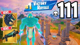 111 Elimination Solo vs Squads WINS Full Gameplay (NEW FORTNITE CHAPTER 5 SEASON 2)!