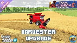 HARVESTER UPGRADE - No Mans Land - Episode 34 - Farming Simulator 22