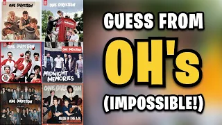 Guess the One Direction Song Challenge IMPOSSIBLE! (From Oh's)