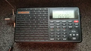 China Radio International, English news, 500 kw tx from Urumqui Hutubi, 13:00Z 5112 km to EU Serbia