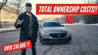 Total Ownership Costs on my C63s AMG Coupe with 50k miles!! The Total is a lot!