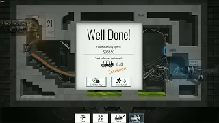 Bridge Constructor Portal PROFICIENCY Level 21