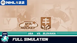 NHL 22 | 2022 World Junior Championship | Bronze Medal Game | Simulation