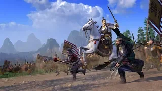 Первый взгляд на Total War: Three Kingdoms в прямом эфире. По мотивам романа Троецарствие.