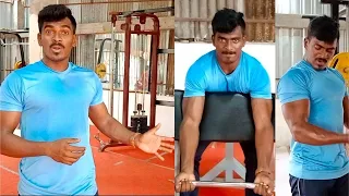 biceps workout for beginners tamil | best workout for biceps | beginners level biceps workout