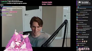 Ironmouse Reacts To Ghost Dick on Jerma's Stream