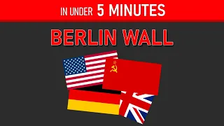 The History Of The Berlin Wall (In Under 5 Min)