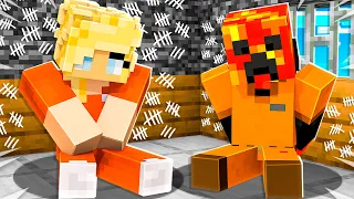 I Got TRAPPED in Minecraft PRISON with My Wife! *most secure*