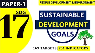 17 Sustainable Development Goals (17 Sdg) || People Development & Environment || Paper 1 Ugc Net