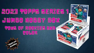 2023 Topps Series 1 Jumbo Hobby Box   New Product!!!