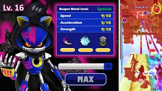 Sonic Forces (Pain) Battle - Reaper Metal Sonic Gameplay (Max Level) | Reaching Tier 10