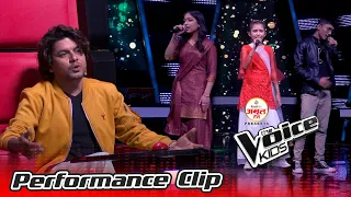 Samriddhi v/s Bhuwan v/s Purnima "Chaidina Timi Binako" |The Voice Kids - 2021