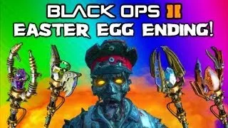 Black Ops 2 Origins Zombies Easter Egg Ending (Cutscene & Last Steps Complete / Release Samantha)