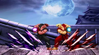 EVIL RYU VS EVIL KEN! THE MOST INTENSE FIGHT EVER!