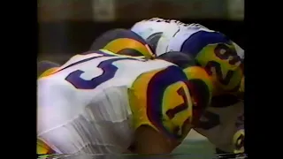 L.A. Rams vs Atlanta Falcons 1985 1st Half Week 11