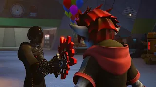 Kingdom Hearts III - Sora Meets Vanitas (English)