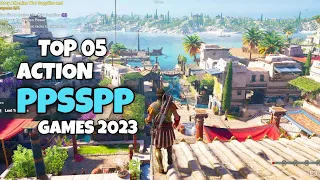 Top 05 Best PPSSPP Action Adventure Games For Android & iOS | New Games | OFFLINE Games 2023