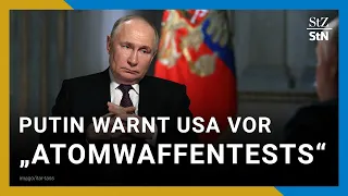 Putin warnt USA vor Atomwaffentests und will Truppen an Grenze zu Finnland verlegen