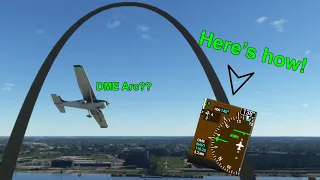 Virtual Flightschool: How to fly a DME Arc