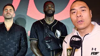 "HE'LL RETIRE!" - ZHILEI ZHANG SENDS SERIOUS WARNING TO EDDIE HEARN AND DEONTAY WILDER