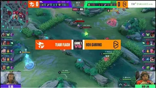 FL vs BOX Ván 1 (BO5) - TEAM FLASH vs BOX GAMING | ĐTDV MÙA XUÂN 2023 - Vòng Bảng Ngày 19/02